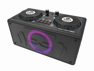 iDance Audio partybox DJ303 speaker met 2 mixers en gratis microfoon