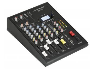 Audiophony MPX6 6-kanaals livemixer met effecten en USB/SD/BT speler
