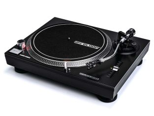 Reloop RP-2000 USB MK2 direct drive DJ platenspeler met USB interface  + OM Black element