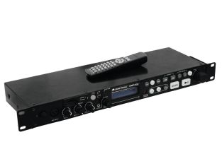 Omnitronic DMP-102 USB/SD Media speler met afstandsbediening