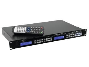 Omnitronic DMP-103RDS CD/Media speler met afstandsbediening, FM en USB