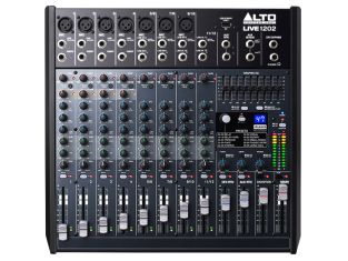 Alto LIVE1202 Professionele 12 kanaals stage / studio mixer met USB
