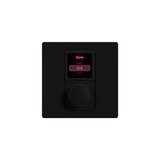 Audiophony AioCTLb multi-zone wandcontroller zwart
