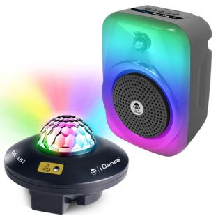 Kinderkamer Disco Set met speaker en discobal licht effect