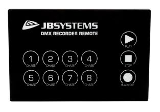 JB Systems DMX RECORDER REMOTE DMX-sturing
