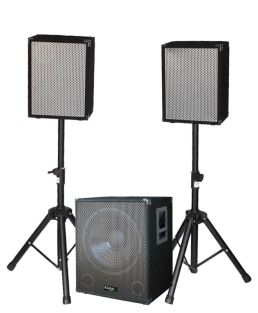 Ibiza Sound CUBESET 2.1 speakerset met subwoofer set 1100 Watt