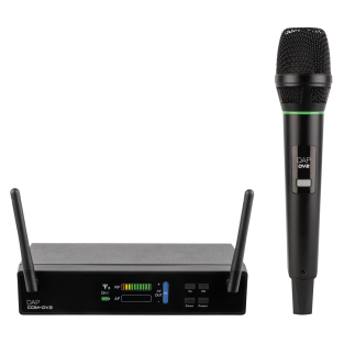 DAP COM DV-2 draadloze microfoonset 2,4 GHz 6 kanalen
