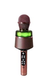 N-Gear Star Mic 100 Rose gold, karaoke microfoon met verlichting