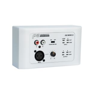 Audiophony DZ-BOX22 aansluitdoos voor microfoon of lijn