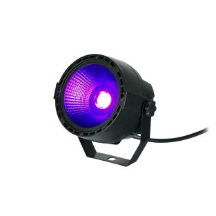 Equinox MicroPar UV MKII DMX gestuurde 15W COB LED