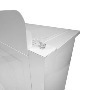 Equinox Event Booth verhoogstukken – wit, 15-75 cm, set van 2
