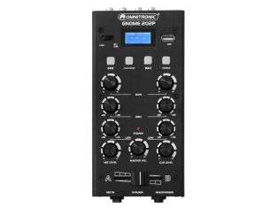 Omnitronic GNOME-202P mini mixer met Bluetooth en MP3 speler