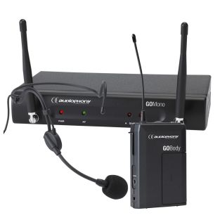 Audiophony Pack GO-Head-F6 draadloze headsetmicrofoon