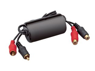 AV:Link Ground loop isolator aardlus filter met RCA aansluitingen