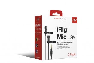 IK Multimedia iRig Mic Lav 2 Pack Lavelier systeem voor mobiele telefoons