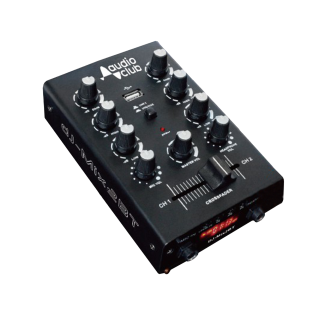 AudioClub DJ-Mix2BT 2 kanaals mengpaneel DJ mixer