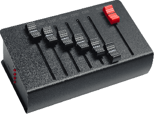 Algam Lighting DMX6-PLUS DMX-controller 6 kanalen met accu