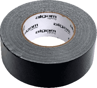 Algam Lighting gaffer tape zwart 50 mm x 50 m, 230 micron