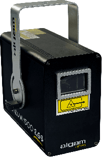 Algam Lighting Spectrum 1500 RGB animatielaser 1500 mW RGB ILDA