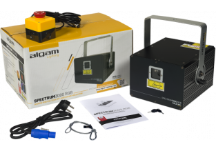 Algam Lighting Spectrum 3000 RGB laser 3000 mW 2000 programma's
