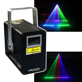 Algam lighting Spectrum400RGB animatie laser