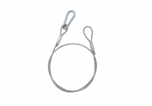 Algam Lighting SWS-3-75-PACK 12 veiligheidskabels 3 mm 75 cm zilver