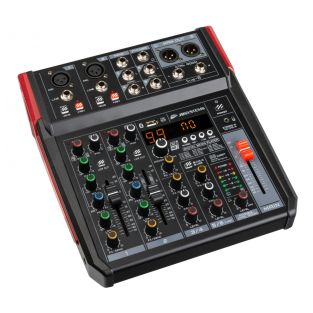JB Systems Live-6  4-kanaals PA mixer