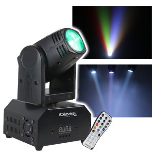 Ibiza Light LMH250-RC 1x 10W RGBW movinghead