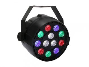 Ibiza Light PAR-MINI-RGBW LED par spot 12x 1W DMX