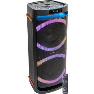 Ibiza Sound Lounge 265 Led verlichte karaoke/party speaker 400W USB/SD