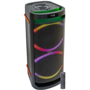 Ibiza Sound Lounge 28 Led verlichte karaoke/party speaker 600W USB/SD