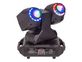 Ibiza Light MHBEAM60-FX dubbele 2-in-1 wash beam movinghead met DMX