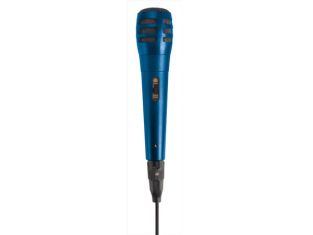 HQ Power MIC11BL Blauwe Dynamische microfoon
