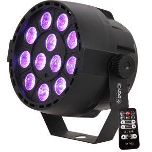 Ibiza Light PAR-MINI-RGB3 36W RGB LED PAR spots 3-in-1 wash effect DMX