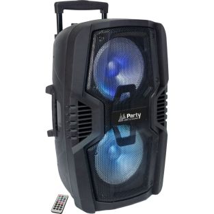 Party sound, Party-210LED Draagbare bluetooth speaker met ledverlichting