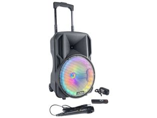 Party Sound PARTY-10RGB mobiele bluetooth PA luidspreker box 10