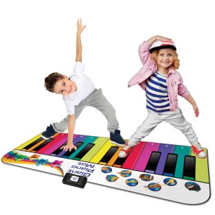 N-Gear Dansmat XXL Interactieve Speelmat met verschillende liedjes & klanken 180 cm