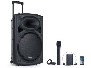 Ibiza Sound PORT15UHF-BT mobiele bluetooth luidspreker 800W 