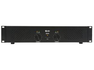 Refurbished Qtx Sound Q600 stereo mosfet PA versterker 2x 300W