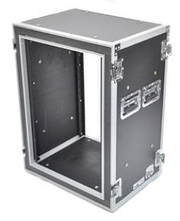 Road Ready RR16UADSW 16U versterkerrack 19 inch met schokdemping, 45 cm diep
