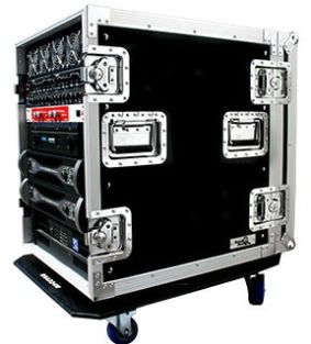 Road Ready RR14UAD24C 14U versterkerrack 19 inch, 60 cm diep