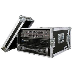 Road Ready Robuuste Flightcase voor 6U versterker 45.7 diepte
