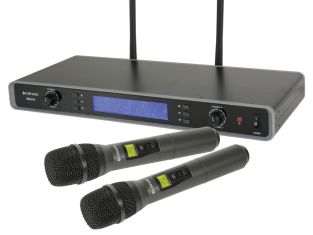 Citronic RU210-H 2 kanaals microfoon systeem Multi-UHF