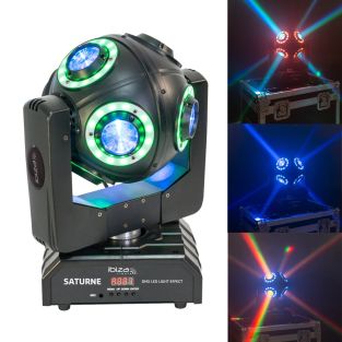 Ibiza light Saturne DMX Moving head 4-in-1 RGBW LED