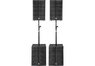 HK Audio LINEAR 3 Bass Power Pack actieve PA-set 4800 W