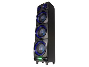 Ibiza STANDUP308 bluetooth DJ box met USB/SD speler en FM radio