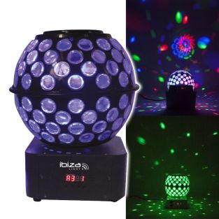 Ibiza Light Starball-GB Dubbel RGBW licht effect
