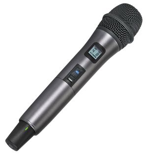 Audiophony UHF410-HAND-F5 draadloze handmicrofoon 500 MHz
