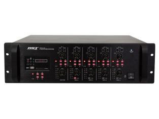 BST UPX4120 5 kanaals 4 zone 100v versterker met USB/SD speler
