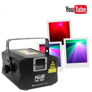 BoomTone DJ KUB 400 RGB Multicolor laser